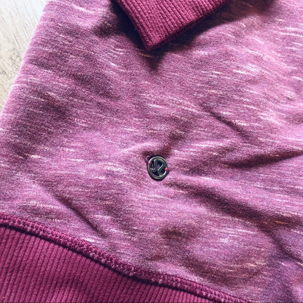 🍋lululemon sweatshirt with zipper detail 6 - Picture 5 of 9